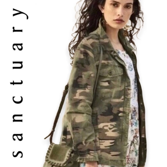 Sanctuary Jackets & Blazers - Sanctuary camo jacket
